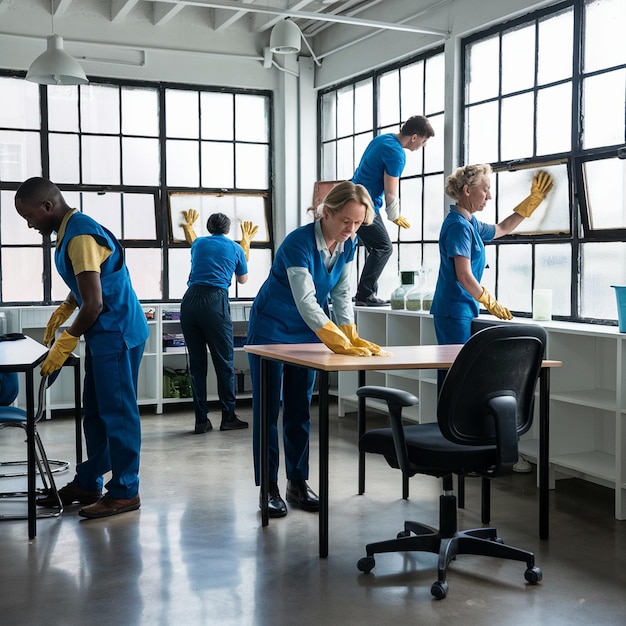 Metodologia de limpeza profissional